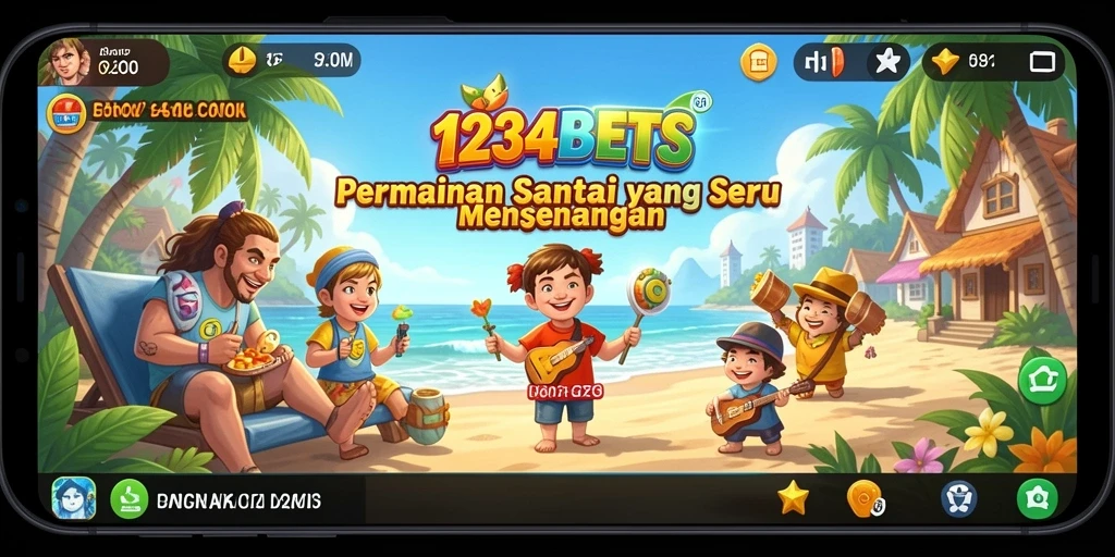 Tampilan screenshot gameplay 1234BETS yang seru dan menarik.