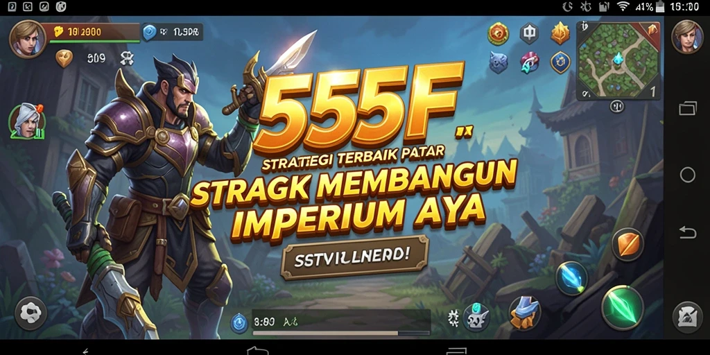 Tampilan luar biasa dalam gameplay 555F yang memukau.
