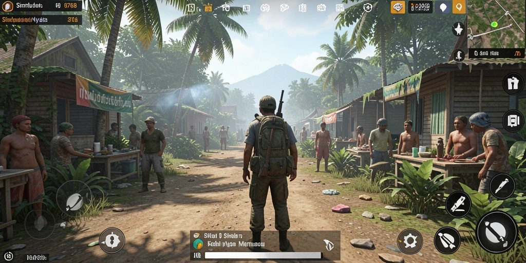 Gamplay menyenangkan dan imersif dari 8768 dalam simulasi kehidupan.