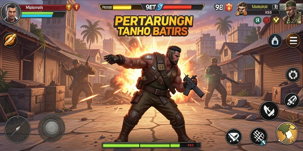 Tampilan menarik dari pertarungan intens di 9ET.