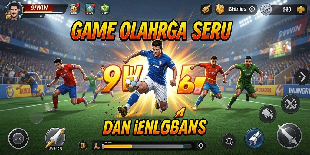 Screenshot gameplay 9WIN menampilkan pertandingan seru dalam olahraga yang kompetitif.