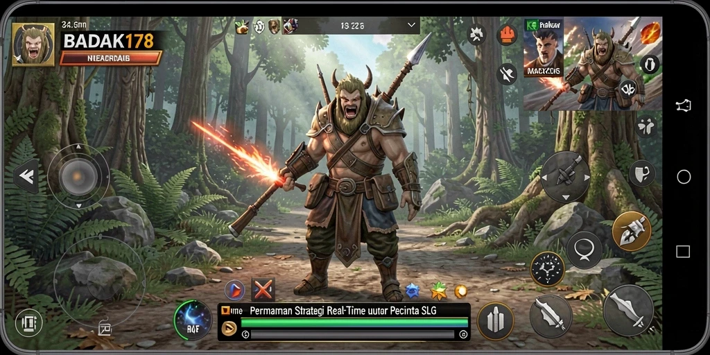 Tampilan gameplay SLG yang seru dan kompetitif.