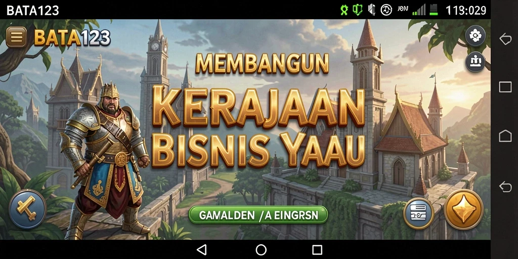 Screenshot gameplay BATA123 dengan interaksi bisnis yang seru.