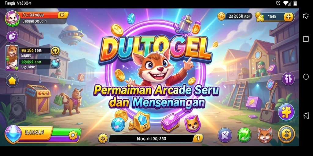 Screenshot DULTOGEL menampilkan gameplay seru dan interaktif.