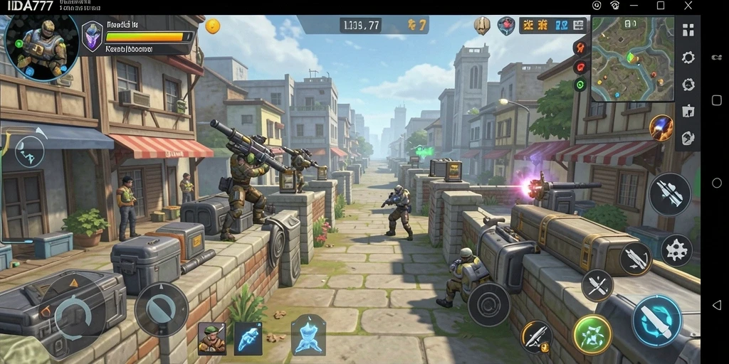 Tangkapan layar gameplay <strong>IDA777</strong> menampilkan aksi strategis yang mendebarkan.