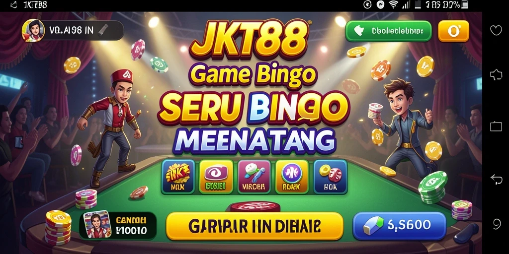Tangkapan layar utama JKT88 menampilkan gameplay bingo yang mengasyikkan.