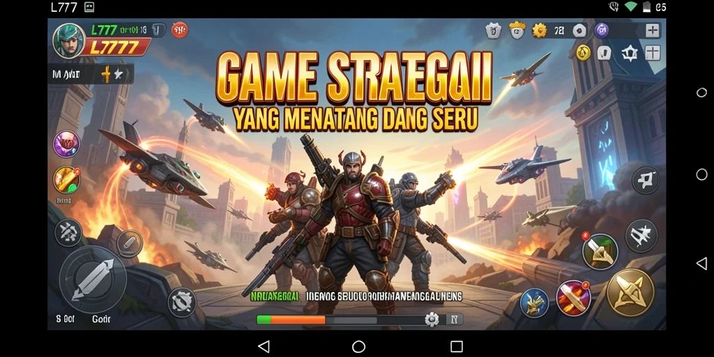 Tampilan gameplay L777 yang penuh strategi dan tantangan.