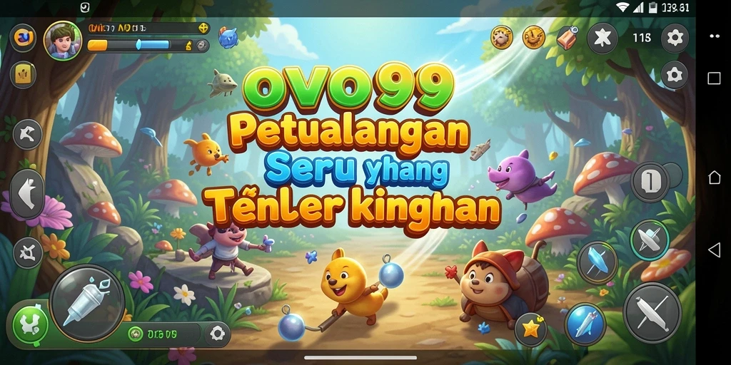 Screenshot OVO99 menunjukkan aksi petualangan yang mendebarkan.