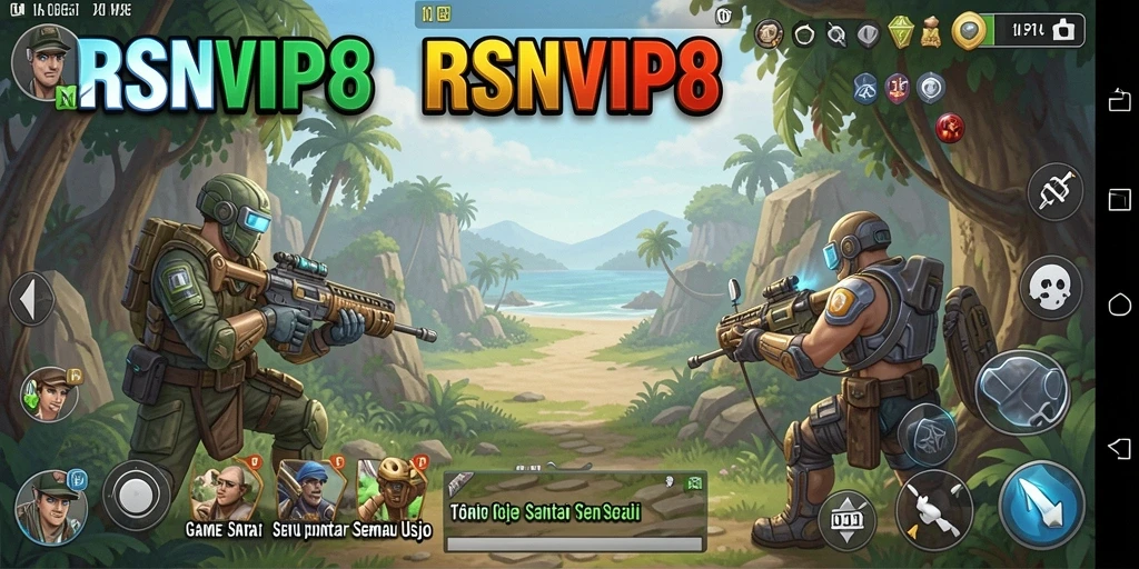 Tampilan permainan RSNVIP8 yang cerah dan menarik perhatian.
