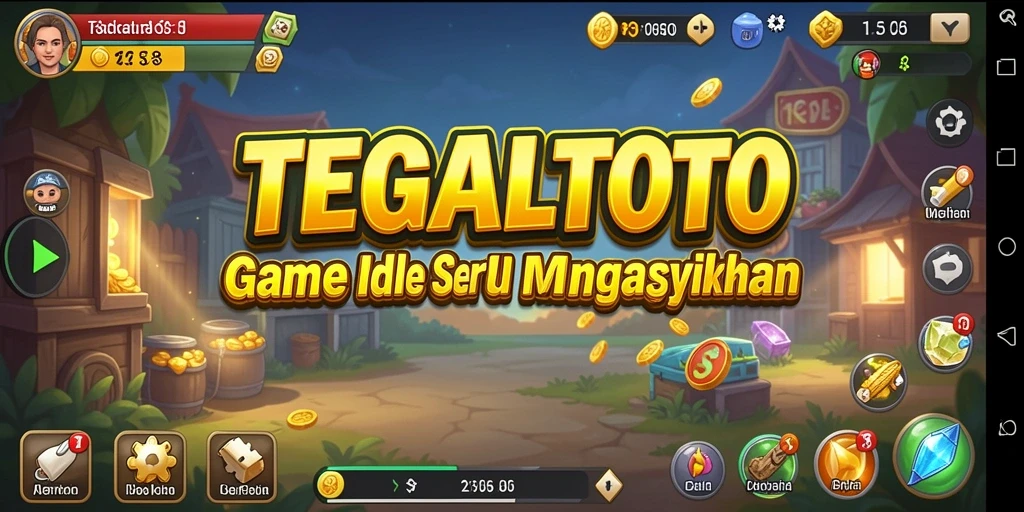 Screenshot TEGALTOTO menunjukkan gameplay Idle yang seru dan menarik.